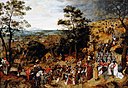 Pieter Brueghel the younger (1564-1565-1637-1638) - The Procession to Calvary - 959460 - National Trust.jpg