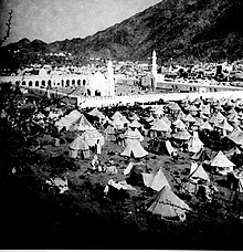 Pilgrim encampment c. 1910 Pilgrim encampment.jpg