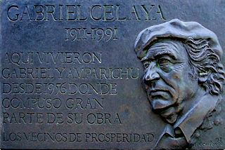 <span class="mw-page-title-main">Gabriel Celaya</span> Spanish poet