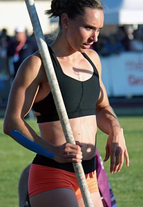 Saut à la Perche Femmes RENCONTRE STANISLAS TOMBLAINE 2018 Stade Raymond Petit (28213548487) .jpg