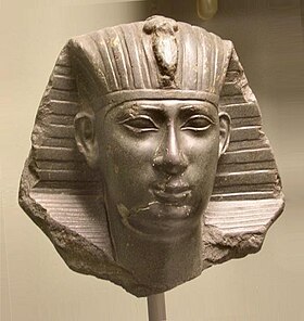 Portrait of a Pharaoh of the Saite Dynasty.jpg