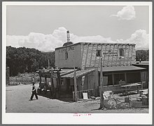 Post office. Costilla, New Mexico. 1940. Post office. Costilla, New Mexico.jpg