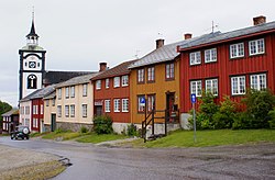 Blick auf den zentralen Teil der Stadt