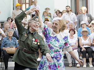 English: Action "Moscow. Belarusian Railway Station. June 22, 1941" Русский: Акция "Москва. Белорусский вокзал. 22 июня 1941г."