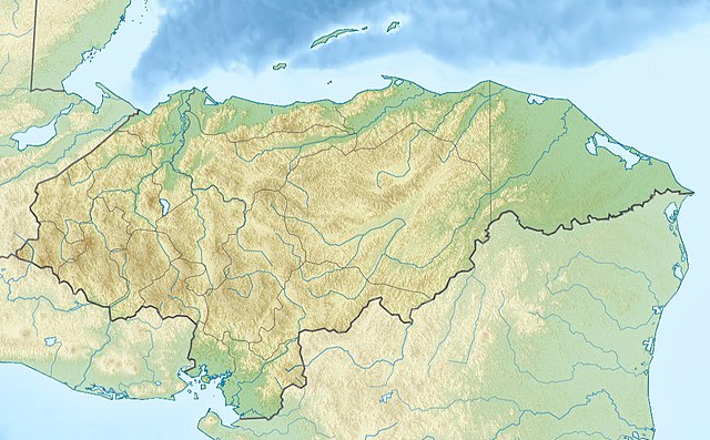 Isla de Útila ubicada en Honduras