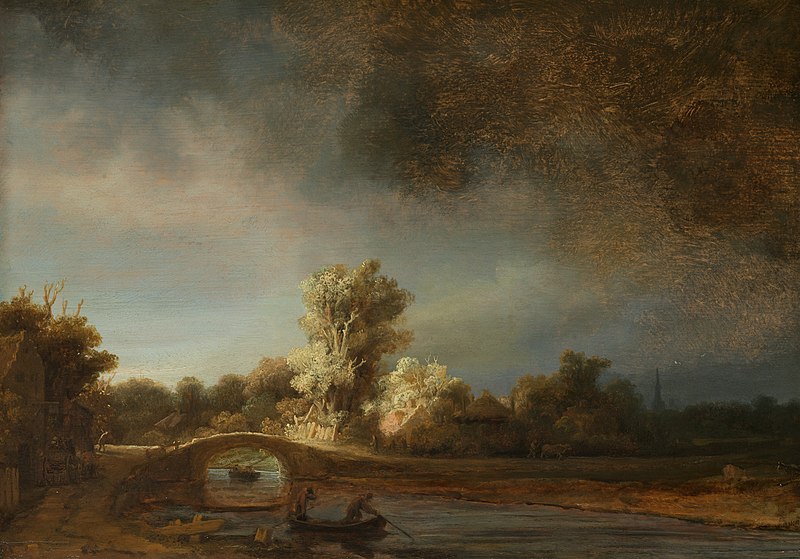 File:Rembrandt Harmensz. van Rijn - De stenen brug - Google Art Project.jpg