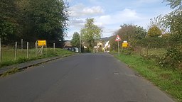 Honnefer Straße in Unkel