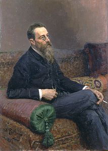 Semeya del compositor Nikolái Rimski-Kórsakov (1893)