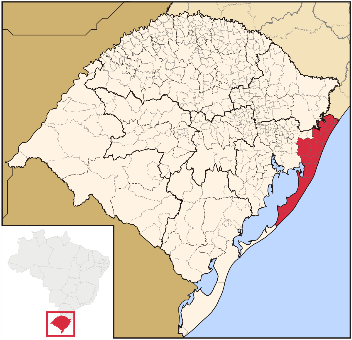 Litoral Do Rio Grande Do Sul Wikipedia A Enciclopedia Livre