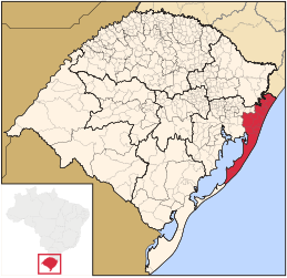 Osório - Carte