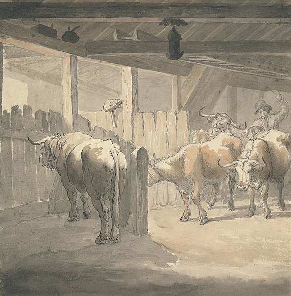 File:Robert Hills - A Cow Byre - B1977.14.5447 - Yale Center for British Art.jpg