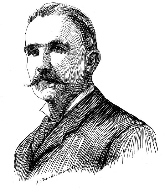 1903 portrait of Moran by A. Roe Anderson