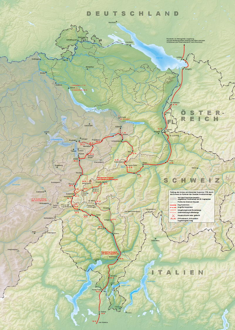 Швейцарский поход Суворова — Википедия