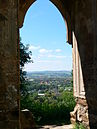 View from the artificial ruin towards Pillnitz Castle