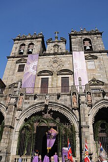 Esterno della cattedrale di Braga