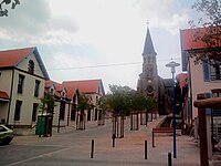 Straat in de Pont de Brique