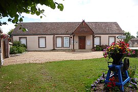The town hall in Saint-Aubin-des-Bois