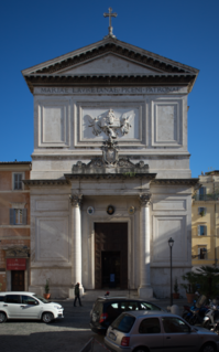 San Salvatore in Lauro Church in Rome, Italy