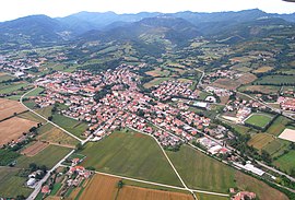 Aerial view of San Giustino