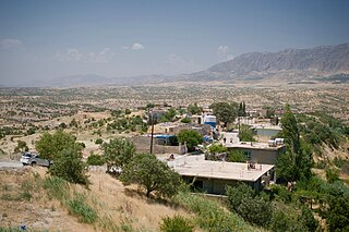 Sarsing Town in Kurdistan Region, Iraq