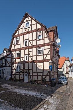 Schmiedegasse in Hessisch Lichtenau