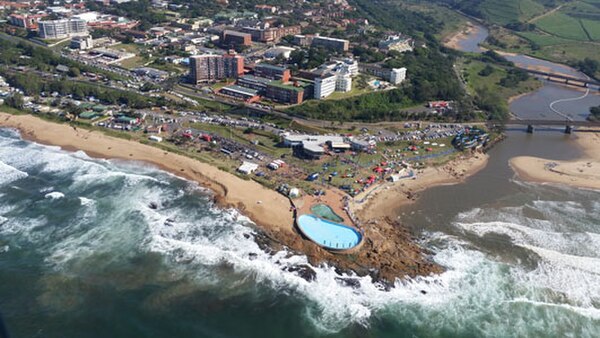 Scottburgh, the administrative and largest town of the Umdoni Coast & Country