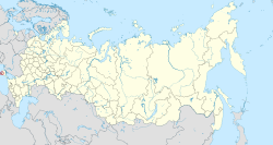 ロシア連邦のセヴァストポリ連邦市の位置図