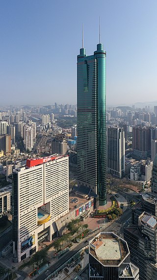 <span class="mw-page-title-main">Shun Hing Square</span> Supertall skyscraper in Shenzhen, Guangdong, China