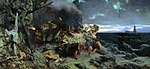 Г. И. Семирадский. «Оргия времён Тиберия на острове Капри» (1881) Государственная Третьяковская галерея