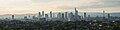 Skyline of Frankfurt from Goetheturm on a hazy evening 140827 1.jpg