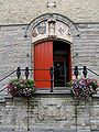 Portal of the town hall in Sluis