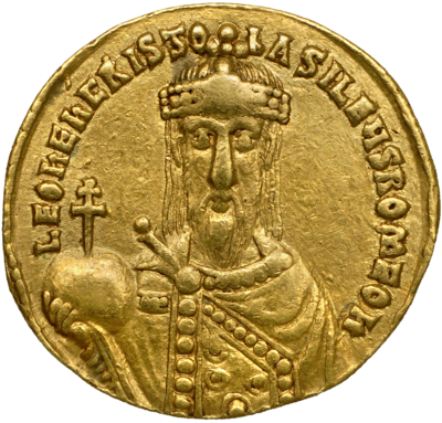 Gold solidus of Leo VI.