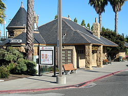 Southern Pacific Depot, 559 El Camino Real, San Carlos, CA 9. 5. 2011 16–46–24 PM.JPG