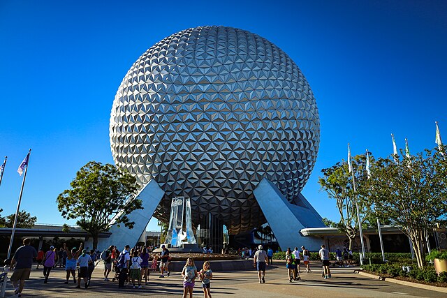 Spaceship Earth, the icon of Epcot