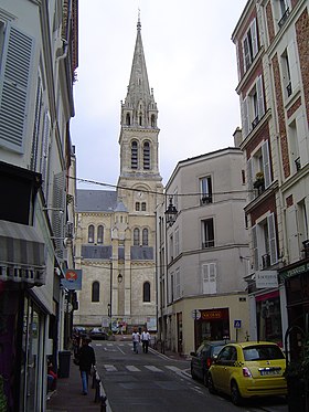 Illustrasjonsbilde av artikkelen Saint-Clodoald Church of Saint-Cloud