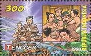 Stamp of Indonesia - 1998 - Colnect 254740 - Folk Tales - Tengger.jpeg