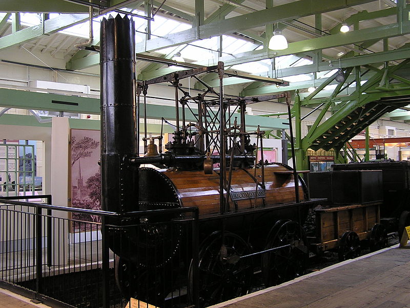 File:Stockton & Darlington Railway 0-4-0 No. 1 'Locomotion' (1825) Head of Steam, Darlington 30.06.2009 P6300119 (10192855826).jpg