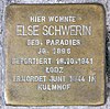 Stolperstein Sybelstr 45 (Charl) Else Schwerin.jpg