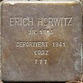 Stolperstein für Erich Horwitz (Cardinalstraße 9)