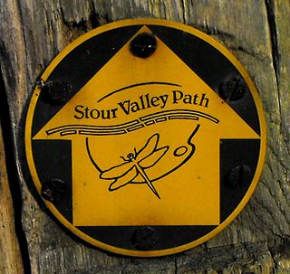 <span class="mw-page-title-main">Stour Valley Path</span> Long-distance footpath in Suffolk, England