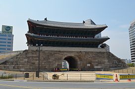 Namdaemun, back of gate