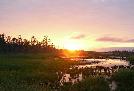 Sunset at Shunkuni-tai Nature Park