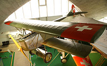 Preserved D.VII in Swiss markings