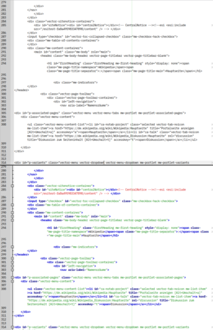 Syntaxhervorhebung: Automatische Einfärbung bestimmter Elemente einer Programmiersprache durch den Editor