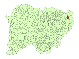 <span class="mw-page-title-main">Poveda de las Cintas</span> Municipality in Castile and León, Spain