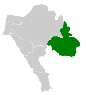 صورة لخريطة محافظة تيماء نسبةً لمنطقة تبوك