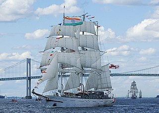 INS <i>Tarangini</i> (A75) Sailing Ship for Indian Navy