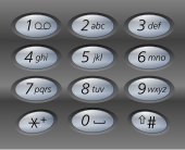 Clavier téléphonique — Wikipédia