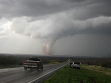 West of Estelline - March 2007 Texas tornado 2007 03 28.jpg