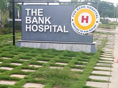 How to get to The Bank Hospital with public transit - About the place